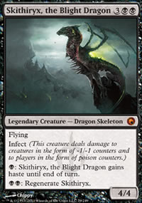 Skithiryx, the Blight Dragon - Scars of Mirrodin