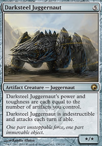 Darksteel Juggernaut - Scars of Mirrodin