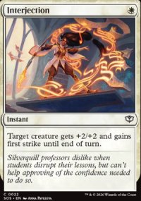 Interjection - Secrets of Strixhaven