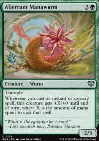 Aberrant Manawurm - Secrets of Strixhaven