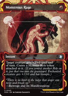 Monstrous Rage 1 - Secrets of Strixhaven Mystical Archive