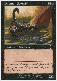 Dakmor Scorpion - Starter