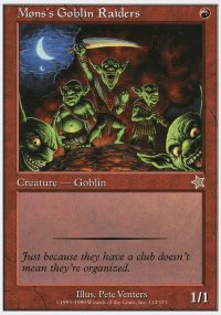 Mons's Goblin Raiders - Starter