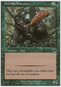 Gorilla Warrior - Starter