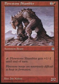 Flowstone Shambler - Stronghold