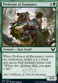 Professor of Zoomancy - Strixhaven School of Mages