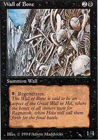 Wall of Bone - Summer Magic