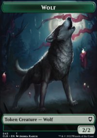 Wolf - Commander Legends: Battle for Baldur's Gate