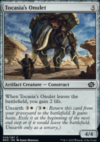 Tocasia's Onulet - The Brothers’ War