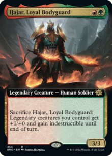 Hajar, Loyal Bodyguard - 