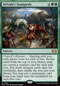 Selvala's Stampede - Tarkir: Dragonstorm Commander Decks
