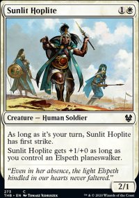 Sunlit Hoplite - Theros Beyond Death