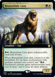 Bronzehide Lion 2 - Theros Beyond Death
