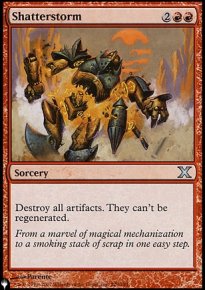 Shatterstorm - The List