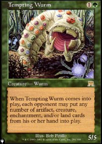 Tempting Wurm - The List