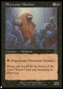 Phyrexian Monitor - The List
