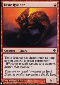 Toxic Iguanar - The List