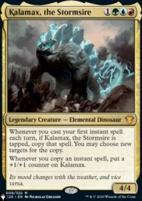 Kalamax, the Stormsire - The List