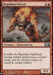 Regathan Firecat - The List