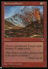 Scorched Earth - The List
