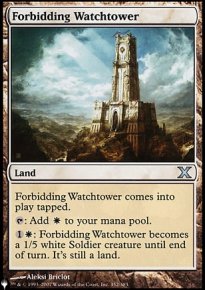 Forbidding Watchtower - The List