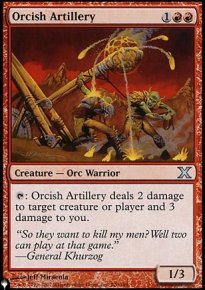 Orcish Artillery - The List