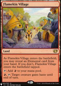 Flamekin Village - The List