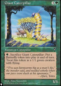 Giant Caterpillar - The List