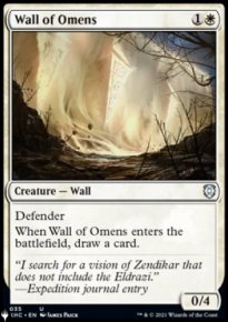 Wall of Omens - The List