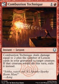 Combustion Technique - Avatar: The Last Airbender