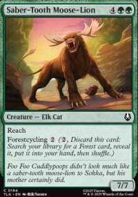 Saber-Tooth Moose-Lion - 