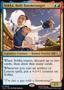 Sokka, Bold Boomeranger - 