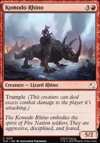Komodo Rhino - Avatar: The Last Airbender Eternal-Legal