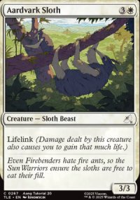 Aardvark Sloth - Avatar: The Last Airbender Eternal-Legal