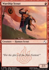 Warship Scout - Avatar: The Last Airbender Eternal-Legal