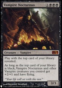 Vampire Nocturnus - The List