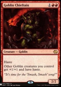 Goblin Chieftain - The List