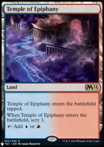 Temple of Epiphany - The List