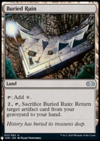 Buried Ruin - The List