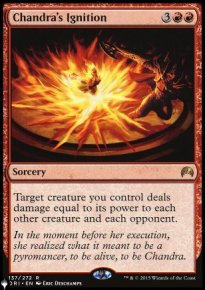 Chandra's Ignition - The List