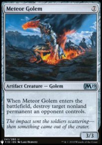 Meteor Golem - The List