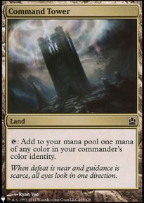 Command Tower - The List