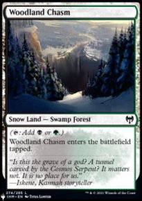 Woodland Chasm - The List