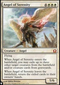 Angel of Serenity - The List