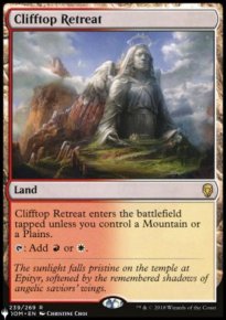 Clifftop Retreat - The List