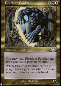 Fleetfoot Panther - The List