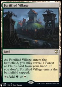 Fortified Village - The List