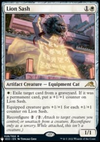 Lion Sash - The List