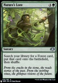 Nature's Lore - The List
