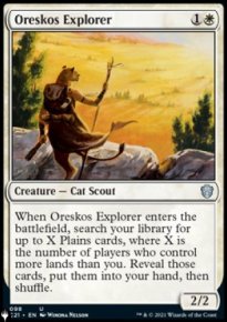 Oreskos Explorer - The List